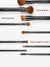 10Pcs Makeup Brushes Set Smooth Soft Eyeshadow Foundation Blending Concealer Comestics Tool Professional - Ahaselected