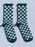 100% Cotton Plaid Crew Socks - AhaAha