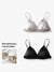 2 Pcs AHA Daily Luxury Smooth Silk Bralette - AhaAha