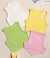 4 Pcs Patchwork Vests - AhaAha