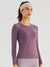 2ND-SKIN Women Slim Classic Workout Skinny T-Shirt Sports Tee - AhaAha