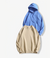2 Packs Heavy Cotton Unisex Oversize Basic Hoodies - AhaAha