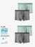 Cooltimate Men's Boxer Briefs (4 Packs) - AhaAha