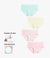 4 Packs Women's Supima Cotton Mid-Waist Seamless Briefs - AhaAha