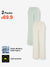 2 Packs Cozy Cloud Outwork Pants Wide Leg Sweatpants - AhaAha