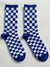 100% Cotton Plaid Crew Socks - AhaAha