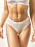 4 Pcs Women's Supima Cotton Mid-Waist Seamless Briefs - AhaAha