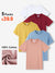 5-Pack 100% Cotton Women's T-Shirt Short-Sleeve Tee Men - AhaAha