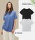 2 Pcs AHA Cozy Bamboo Fiber T-Shirts with Pocket - AhaAha