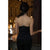 100% Silk V Neck French Vintage Camisole Top - AhaAha