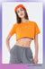 All-Match Cropped T-Shirt - AhaAha