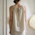 Linen French Halter Sleeveless Tie Loose Slim Top - AhaAha