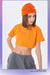 All-Match Cropped T-Shirt - AhaAha