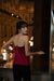 100% Silk V Neck French Vintage Camisole Top - AhaAha