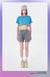 All-Match Cropped T-Shirt - AhaAha