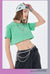 All-Match Cropped T-Shirt - AhaAha