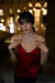 100% Silk V Neck French Vintage Camisole Top - AhaAha