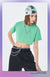 All-Match Cropped T-Shirt - AhaAha