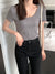3 Packs The Utral Soft Short-Sleeve Ribbed Crew Neck Tee - AhaAha